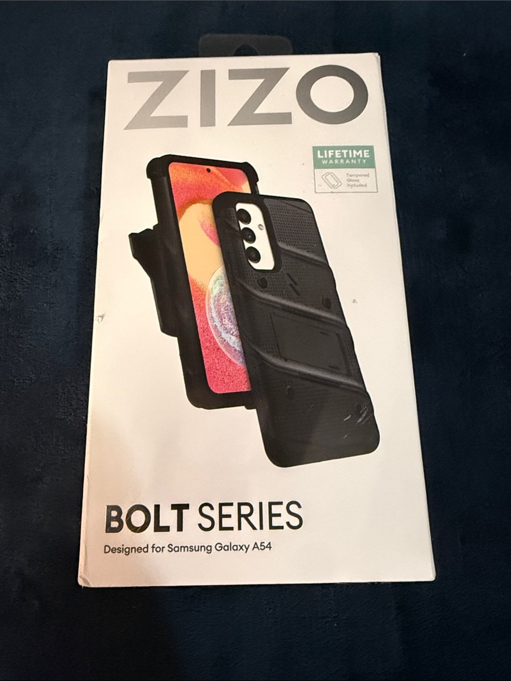 ZIZO Bolt Series Rugged Case for Samsung Galaxy A54 — Black
